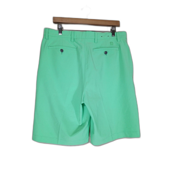 FootJoy Men's Green Shorts - 34 - Picture 2 of 8